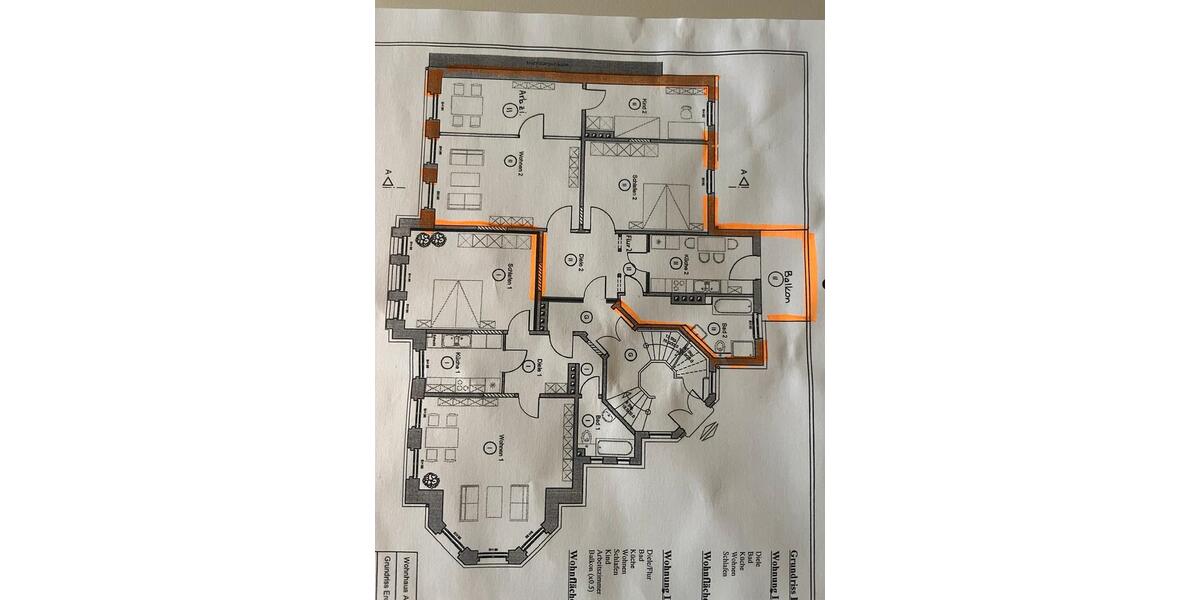 Erdgeschoßwohnung Jena Burgau - 4 Zimmer, 111 m&sup2;, 1.200&euro; | Angebot:26669577