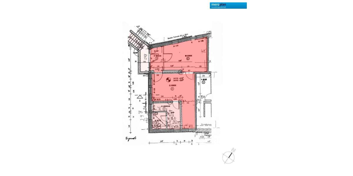 Gewerbeobjekt Weimar Westvorstadt - 2 Zimmer, 58 m&sup2;, 560&euro; | Angebot:25661197